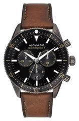 Movado Heritage Series 29mm Calendoplan Chronograph Watch For Men - 3650060 Watches Movado   