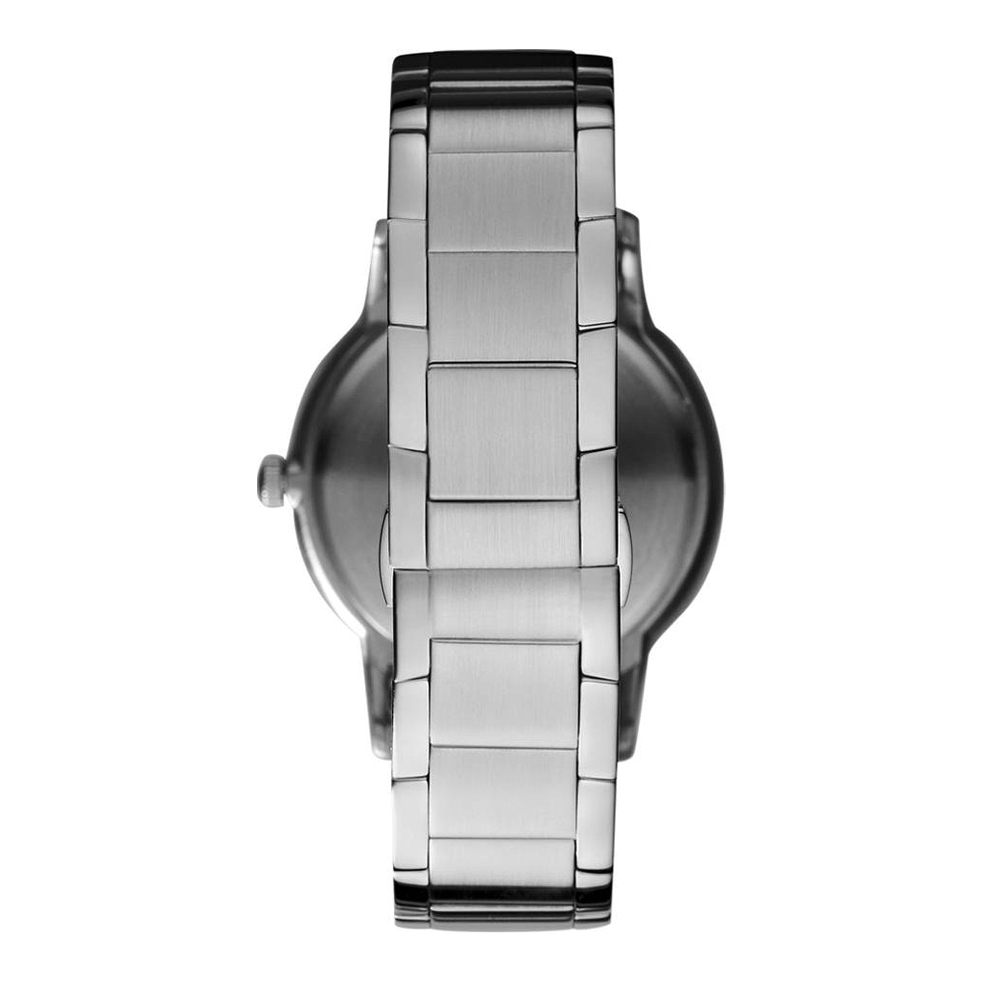 Emporio Armani Sportivo Black Dial Silver Stainless Steel Watch For Men - AR2457 Watches Emporio Armani   