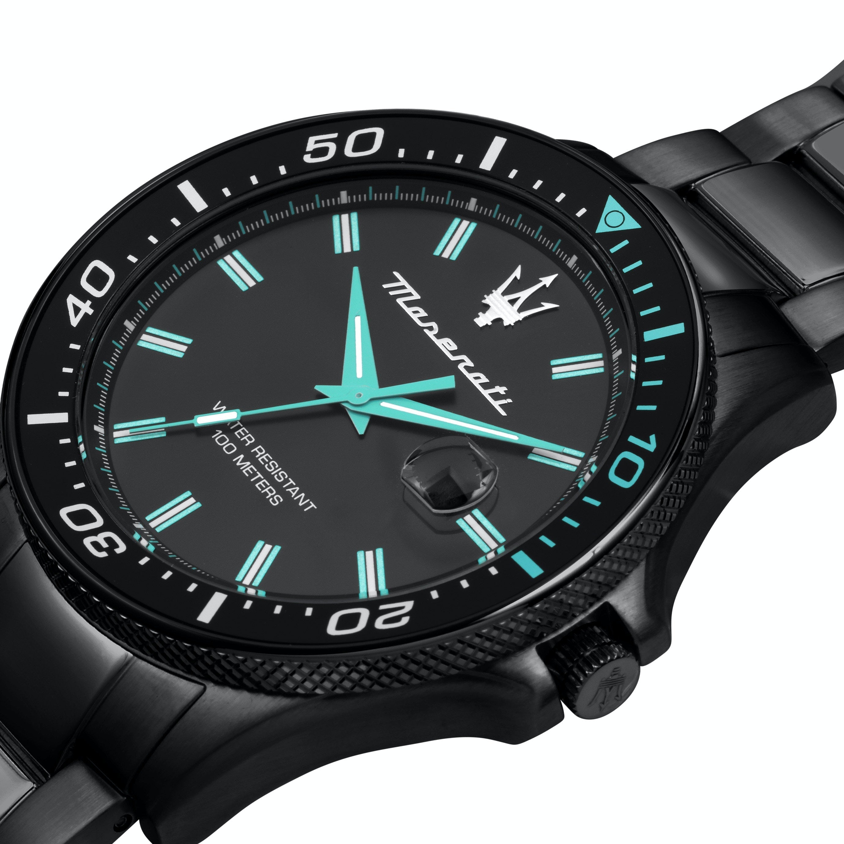 Maserati SFIDA Aqua Edition Analog Black Dial Watch For Men - R8853144001 Watches Maserati   