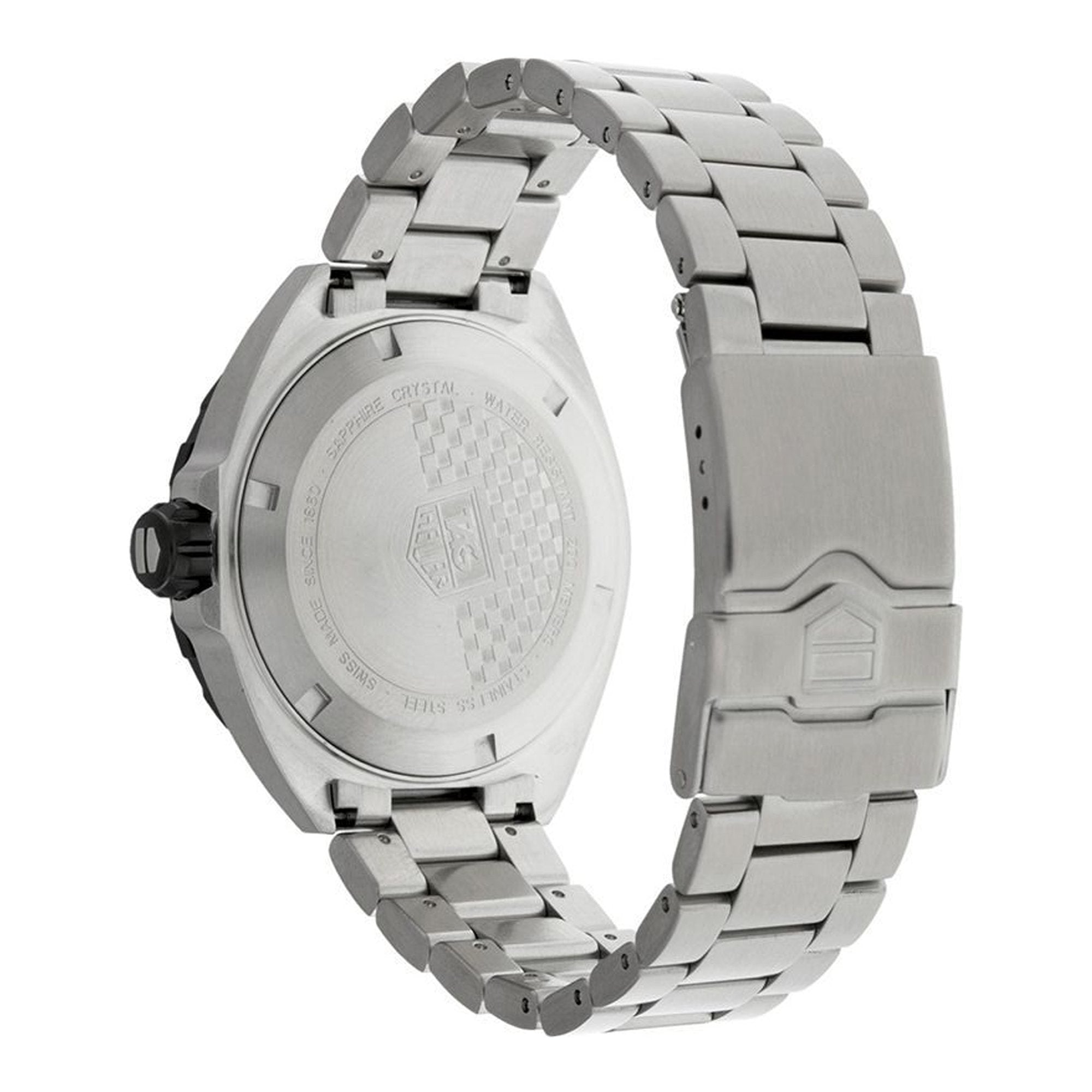 Tag Heuer Formula 1 Quartz 41mm White Dial Silver Steel Strap Watch for Men - WAZ1111.BA0875 Watches Tag Heuer   