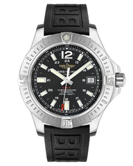 Breitling Colt Automatic 44mm Black Dial Rubber Strap Mens Watch - A1738811/BD44/152S Watches Breitling   