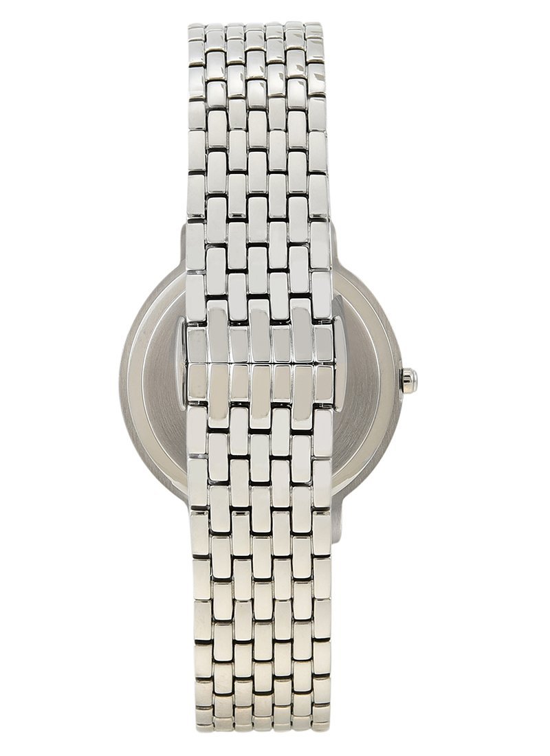 Emporio Armani Mother of Pearl Dial Silver Stainless Steel Watch For Women - AR11112 Watches Emporio Armani   