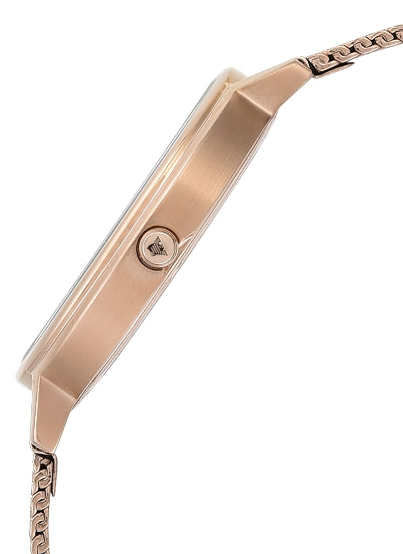 Emporio Armani Pink Dial Pink Mesh Bracelet Watch For Women - AR11129 Watches Emporio Armani   