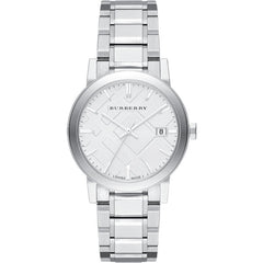 Burberry The City Silver Dial Silver Stainless Steel Strap Watch for Women - BU9000 Watches Burberry   