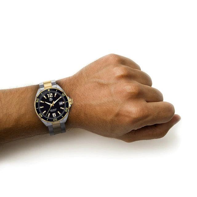 Tag Heuer Formula 1 Quartz 41mm Black Dial Two Tone Steel Strap Watch for Men - WAZ1121.BB0879 Watches Tag Heuer   