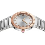 Bvlgari Lady Diamonds Silver Dial Silver Steel Strap Watch For Women - BVLGARI103577