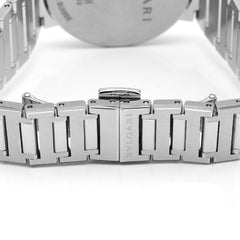 Bvlgari Lady Diamonds Silver Dial Silver Steel Strap Watch For Women - BVLGARI103696