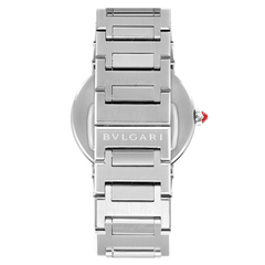 Bvlgari Lady Silver Dial Silver Steel Strap Watch For Women - BVLGARI103575
