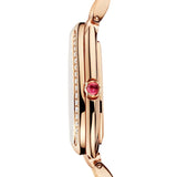 Bvlgari Serpenti Seduttori Diamonds Green Dial Rose Gold Steel Strap Watch For Women - SERPENTI103273