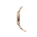 Bvlgari Serpenti Seduttori Quartz Silver Dial Rose Gold Steel Strap Watch For Women - SERPENTI103145