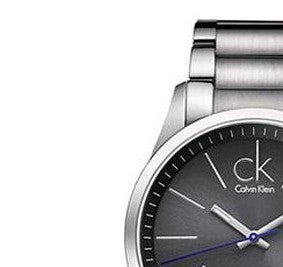 Calvin Klein Bold Grey Dial Silver Steel Strap Watch for Men - K2241107 Watches Calvin Klein   