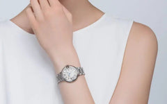 Cartier Ballon Bleu De Cartier Silver Dial Silver Steel Strap Watch For Women - WSBB0044