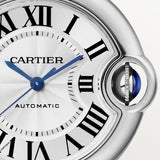 Cartier Ballon Bleu De Cartier Silver Dial Silver Steel Strap Watch For Women - WSBB0044