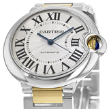 Cartier Ballon Bleu De Cartier Silver Dial Two Tone Steel Strap Watch For Women - W2BB0030