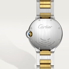 Cartier Ballon Bleu De Cartier Silver Dial Two Tone Steel Strap Watch For Women - W2BB0030