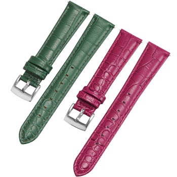 Swarovski Octea Lux Chrono Red Dial Red Leather Strap Watch for Women - 5547642 Watches Swarovski   