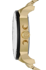 Diesel Mr Daddy 2.0 Black Dial Gold Stainless Steel Watch For Men - DZ7333 Watches Diesel   