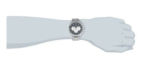 Hugo Boss Driver Black Dial Silver Steel Strap Watch for Men - 1512883 Watches Hugo Boss   