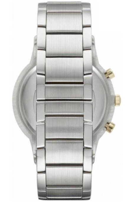 Emporio Armani Quartz Grey Dial Stainless Steel Watch For Men - AR11047 Watches Emporio Armani   