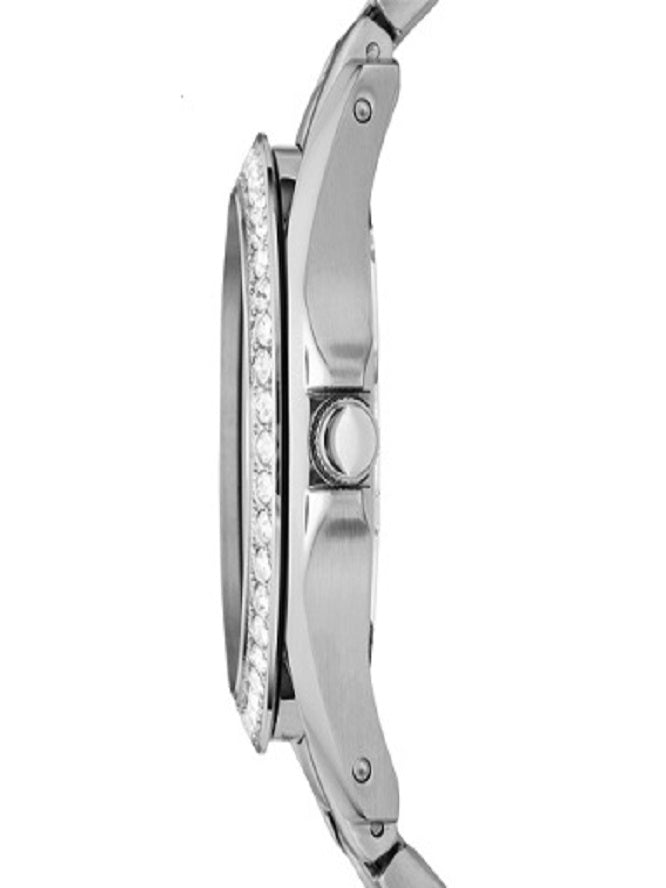 Fossil Riley Multifunction Silver Dial Silver Steel Strap Watch for Women - ES3202 Watches Fossil   