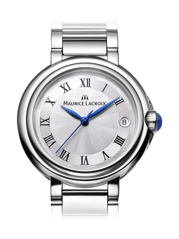 Maurice Lacroix Fiaba Silver Dial Silver Steel Strap Watch for Women - FA1004-SS002-110-1 Watches Maurice Lacroix   