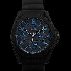 Fossil Popstastic Sport Grey Dial Grey Steel Strap Watch for Men - FS5222 Watches Fossil   