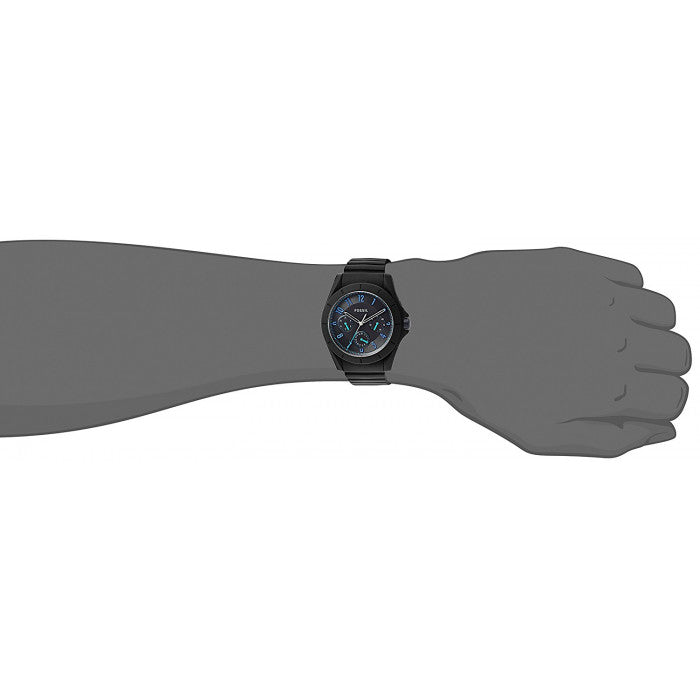 Fossil Popstastic Sport Grey Dial Grey Steel Strap Watch for Men - FS5222 Watches Fossil   