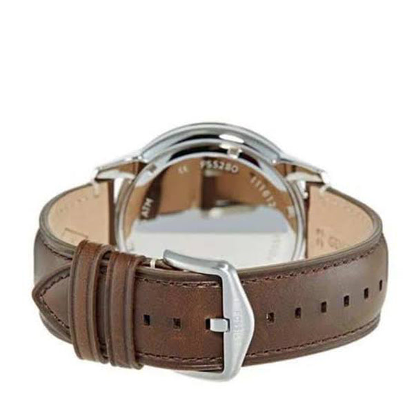 Fossil Townsman Chronograph Black Dial Brown Leather Strap Watch for Men  - FS5280 Watches Fossil   