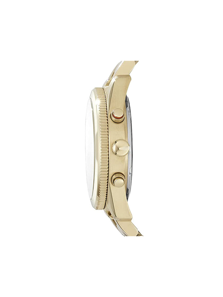 Fossil Boyfriend Gold Dial Gold Steel Strap Watch for Women - ES3884 Watches Fossil   