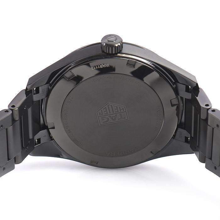 Tag Heuer Carrera Special Edition 39mm Black Dial Black Steel Strap Watch for Women - WAR1113.BA0602 Watches Tag Heuer   