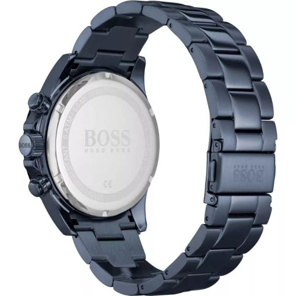 Hugo Boss Hero Sport Lux Blue Dial Blue Steel Strap Watch for Men - 1513758 Watches Hugo Boss   