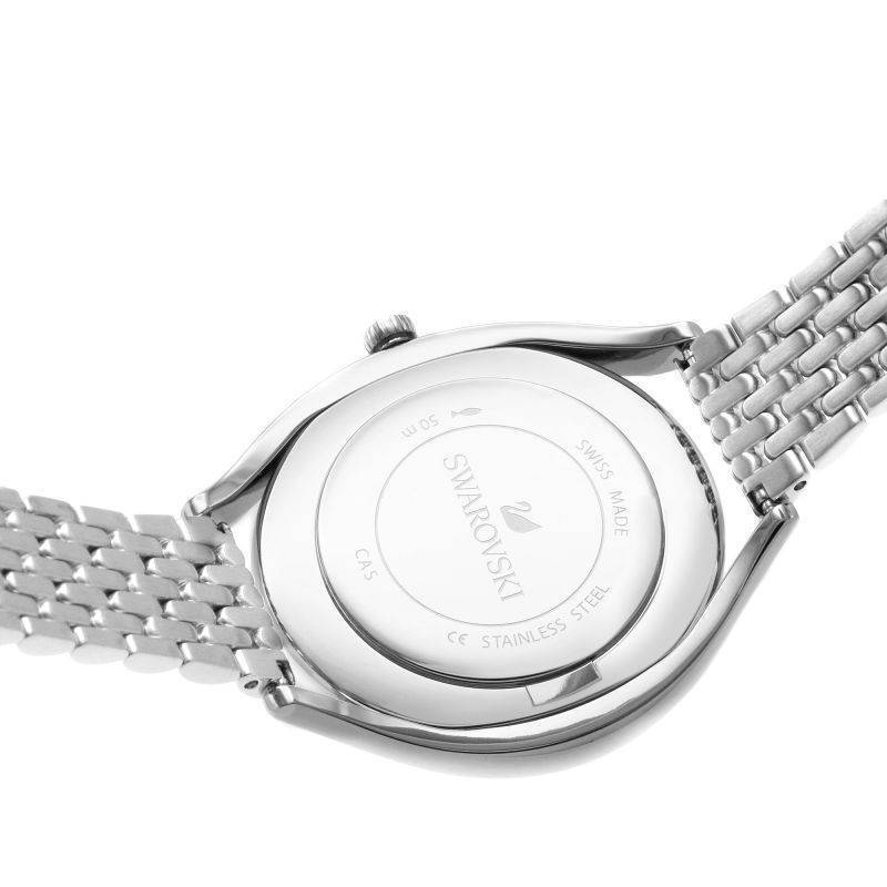 Swarovski Crystalline Aura Silver Dial Silver Steel Strap Watch for Women - 5519462 Watches Swarovski   