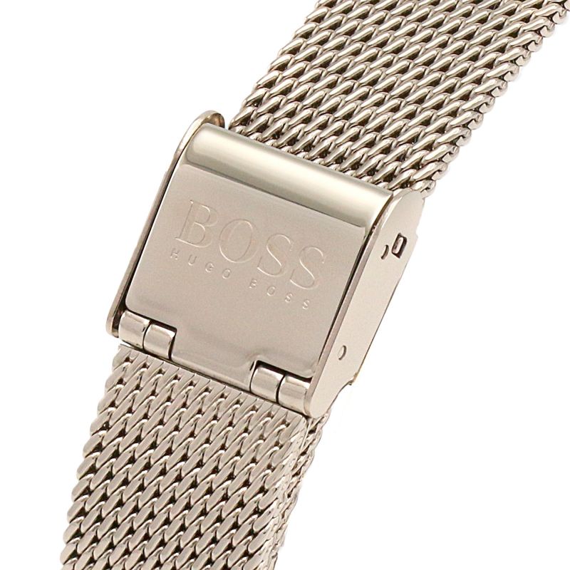 Hugo Boss Flawless White Dial Gold Mesh Bracelet Watch for Women - 1502553 Watches Hugo Boss   