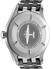 IWC Pilot’s Watch Mark XVIII Black Dial Silver Steel Strap Watch For Men - IW327015