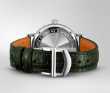 IWC Portofino Automatic Green Dial Green Leather Strap Watch For Women - IW357405