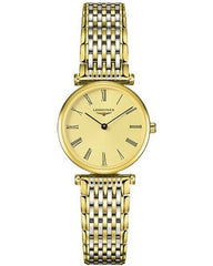 Longines La Grande Classique de Longines Gold Dial Two Tone Steel Strap Watch for Women - L4.209.2.31.7 Watches Longines   