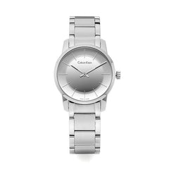 Calvin Klein City Silver Dial Silver Steel Strap Watch for Women - K2G23148 Watches Calvin Klein   