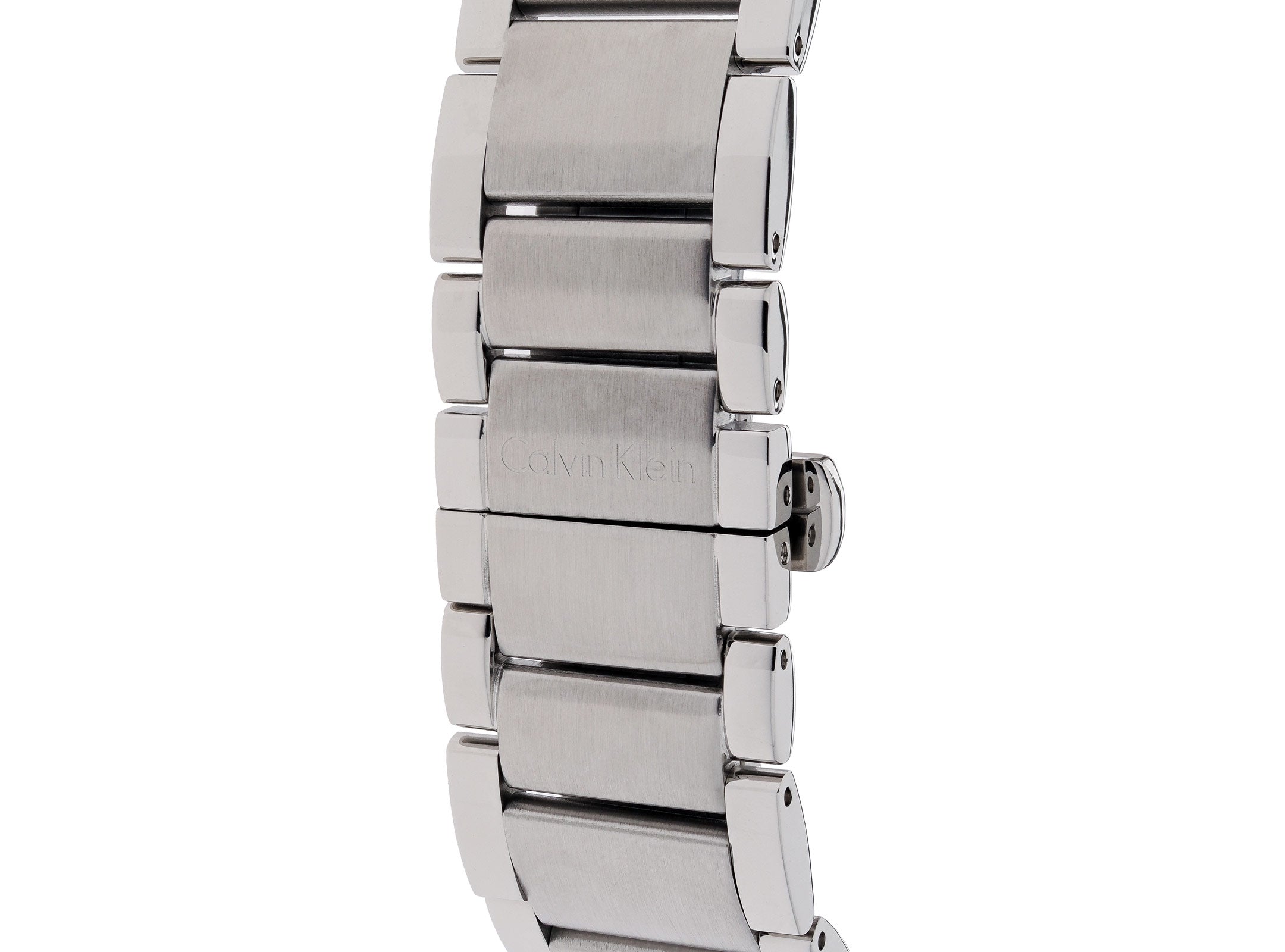 Calvin Klein City Black Dial Silver Steel Strap Watch for Men - K2G2G14C Watches Calvin Klein   