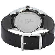 Calvin Klein City Black Dial Black Leather Strap Watch for Men - K2G21107 Watches Calvin Klein   