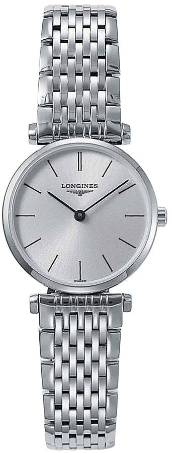 Longines La Grande Classique De Longines Silver Dial Silver Mesh Bracelet Watch for Women - L4.209.4.72.6 Watches Longines   