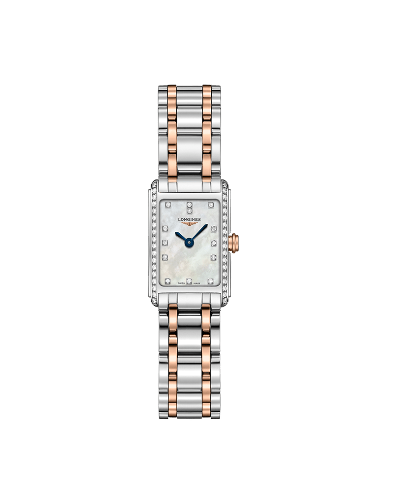 Longines Dolcevita Mother of Pearl Diamond Dial Watch for Women - L5.258.5.89.7 Watches Longines   