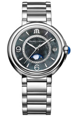 Maurice Lacroix Fiaba Moonphase Blue Dial Silver Steel Strap Watch for Women - FA1084-SS002-420-1 Watches Maurice Lacroix   