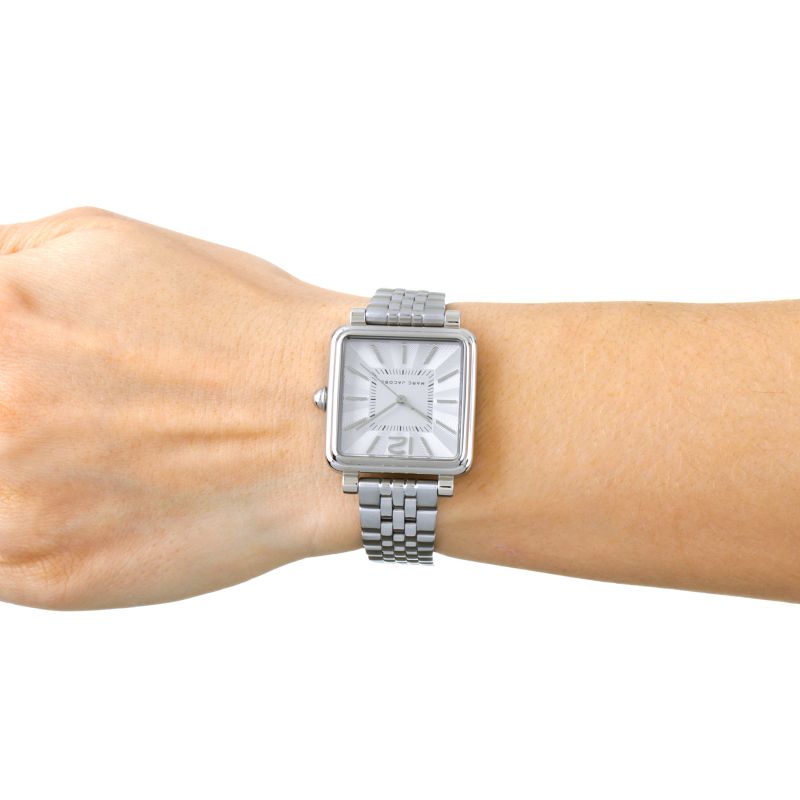 Marc Jacobs Vic Silver Dial Silver Stainless Steel Strap Watch for Women - MJ3461 Watches Marc Jacobs   