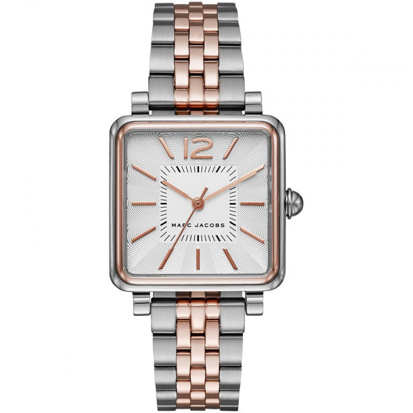 Marc Jacobs Vic Silver Dial Two Tone Stainless Steel Strap Watch for Women - MJ3463 Watches Marc Jacobs   