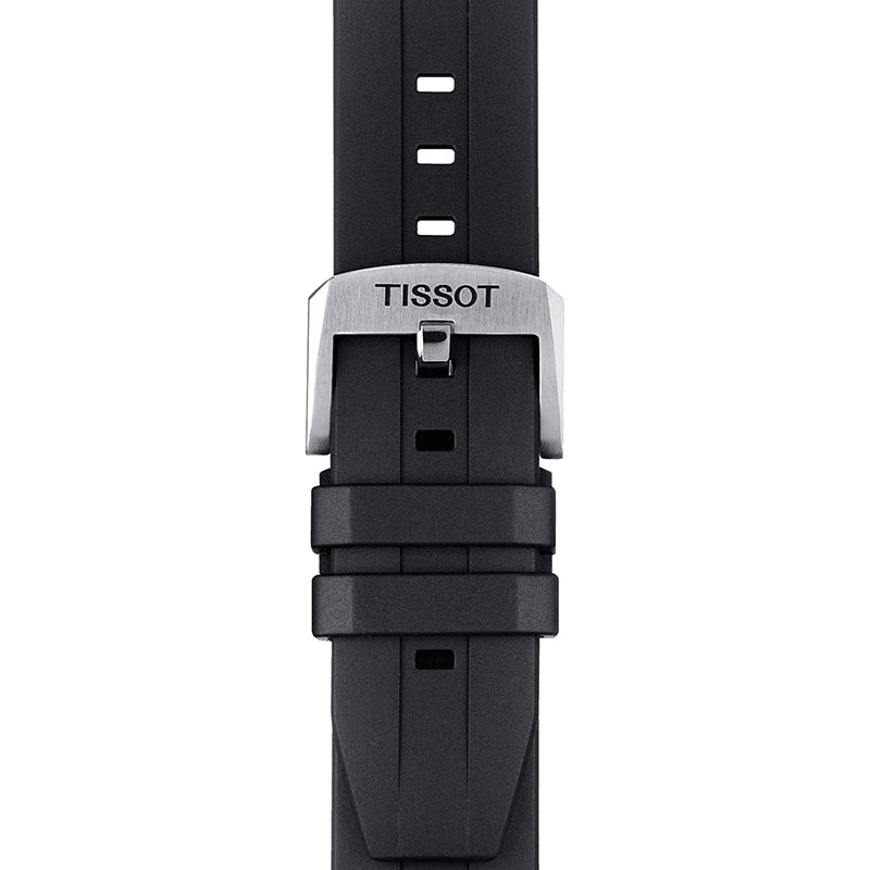 Tissot Seaster 1000 Chronograph Black Dial Black Rubber Strap Watch For Men - T120.417.17.051.00 Watches Tissot   