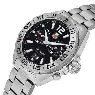 Tag Heuer Formula 1 Quartz Black Dial Silver Steel Strap Watch for Men - WAZ111A.BA0875 Watches Tag Heuer   