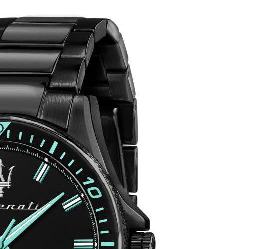 Maserati SFIDA Aqua Edition Analog Black Dial Watch For Men - R8853144001 Watches Maserati   