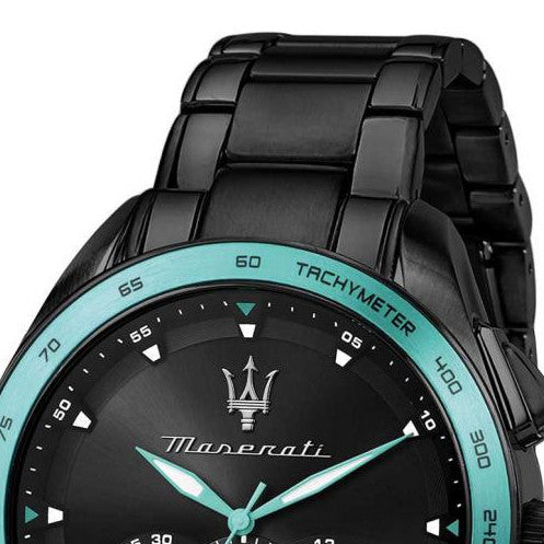 Maserati Traguardo Aqua Edition Black Watch For Men - R8873644002 Watches Maserati   