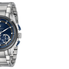 Maserati Traguardo Chronograph 45mm Blue Dial Stainless Steel Watch For Men - R8873612014 Watches Maserati   