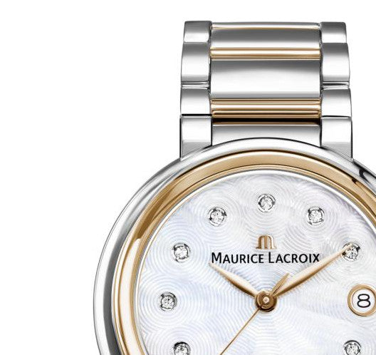 Maurice Lacroix Fiaba Mother of Pearl Dial Two Tone Steel Strap Watch for Women - FA1007-PVP13-170-1 Watches Maurice Lacroix   